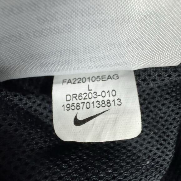 Nike Sportswear Swoosh Repel Joggers Pants Oversize Fit High-Rise Black Woven - Picture 8 of 10